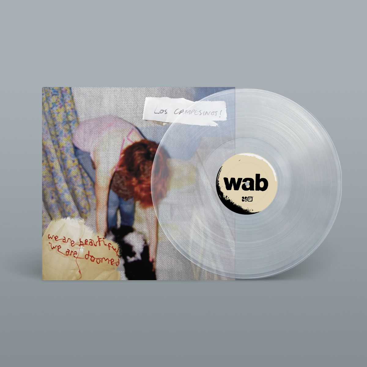 Los Campesinos! - We Are Beautiful, We Are Doomed (Transparent Bathwater Vinyl LP)