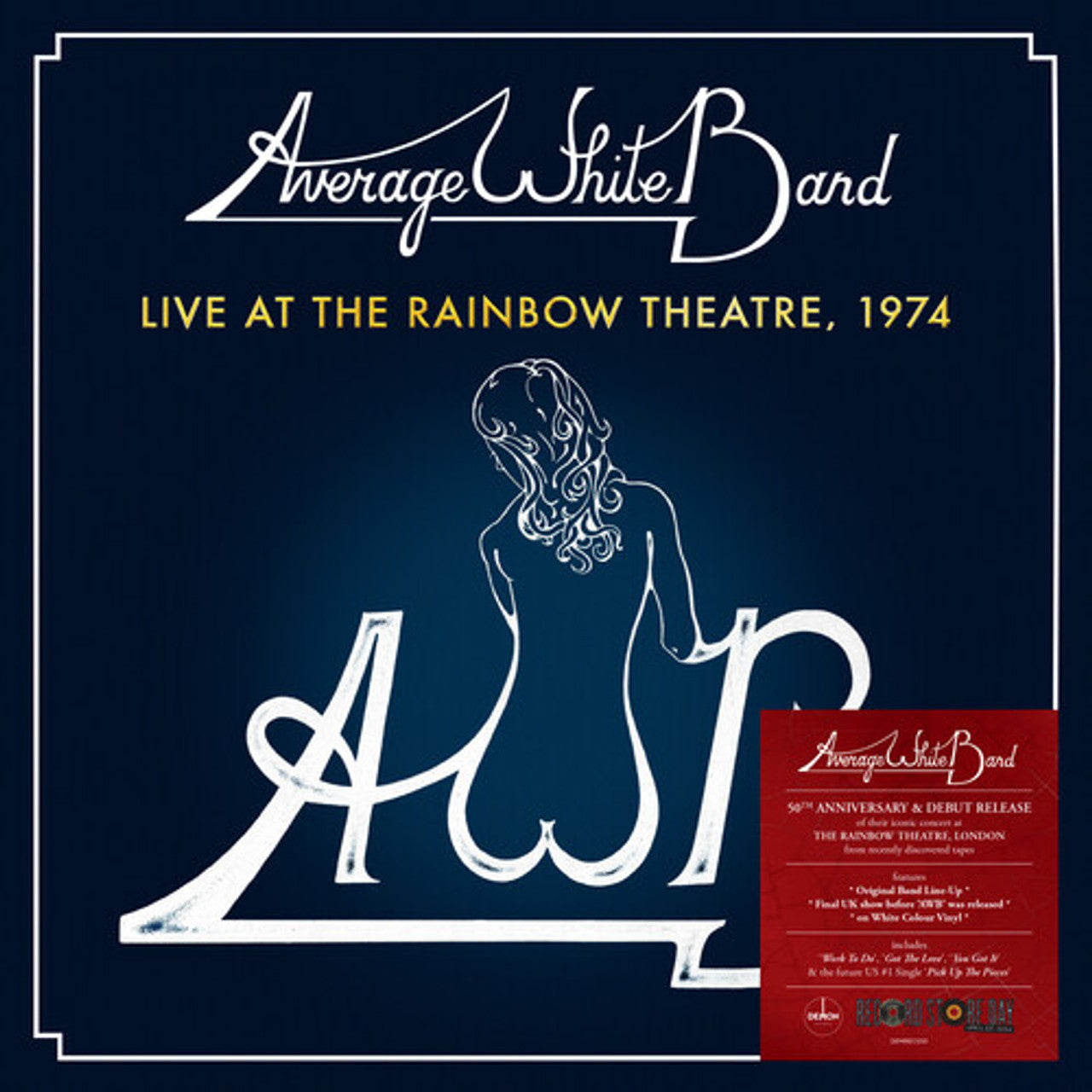 Average White Band - Live At The Rainbow Theatre 1974 (White Vinyl)