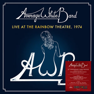 Average White Band - Live At The Rainbow Theatre 1974 (White Vinyl)