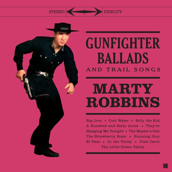 Marty Robbins - Gunfighter ballads and trail songs (Red Vinyl LP)