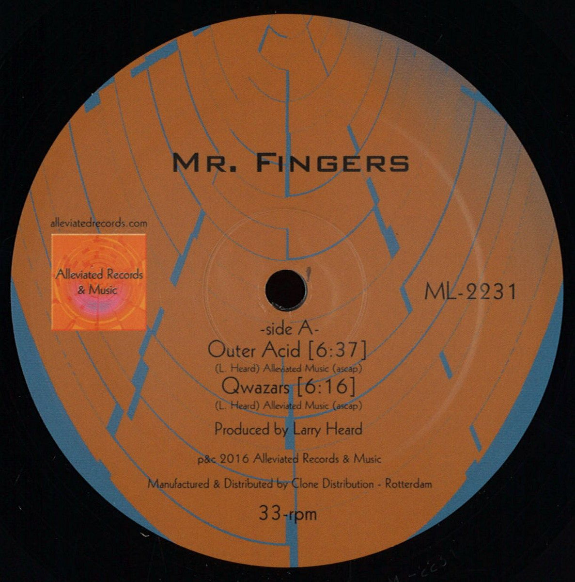 Mr. Fingers - Mr. Fingers 2016 (12")