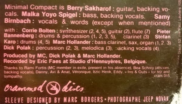 USED - Minimal Compact - Minimal Compact