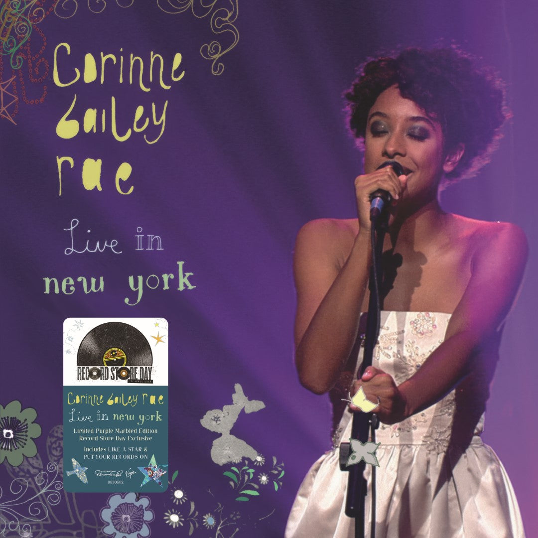 Corinne Bailey Rae - Live In New York (140g Purple & White Vinyl LP)