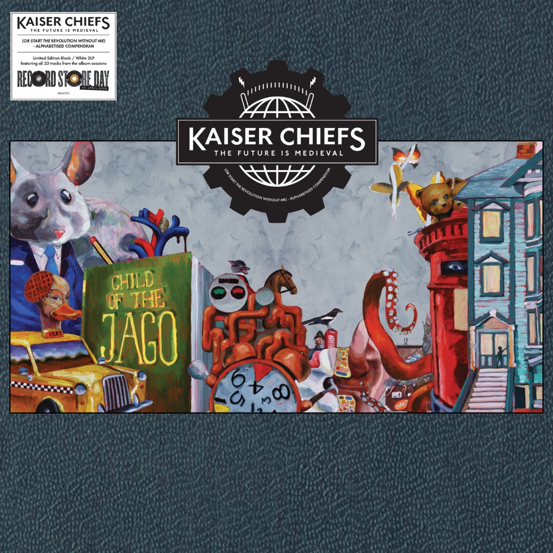 Kaiser Chiefs - The Future Is Medieval (Or Start the Revolution Without Me) - Alphabetised Compendium (15th Annivers (140g Black & White Vinyl LP)