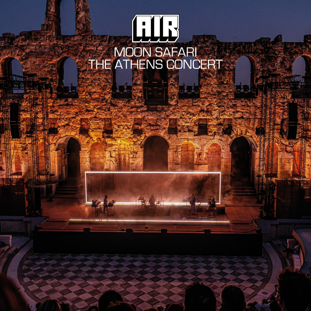 Air - Moon Safari - Live Theatre Herodes Atticus, Athènes (140g Black vinyl LP)