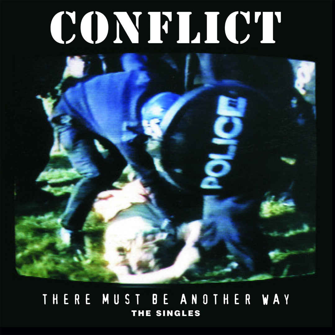 Conflict - There Must Be Another Way (The Singles) (Blue Vinyl LP)