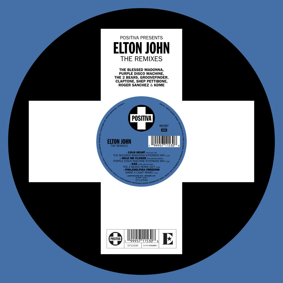 Elton John - Positiva Presents: Elton John - The Remixes (180g Glow-in-the-dark Vinyl LP)
