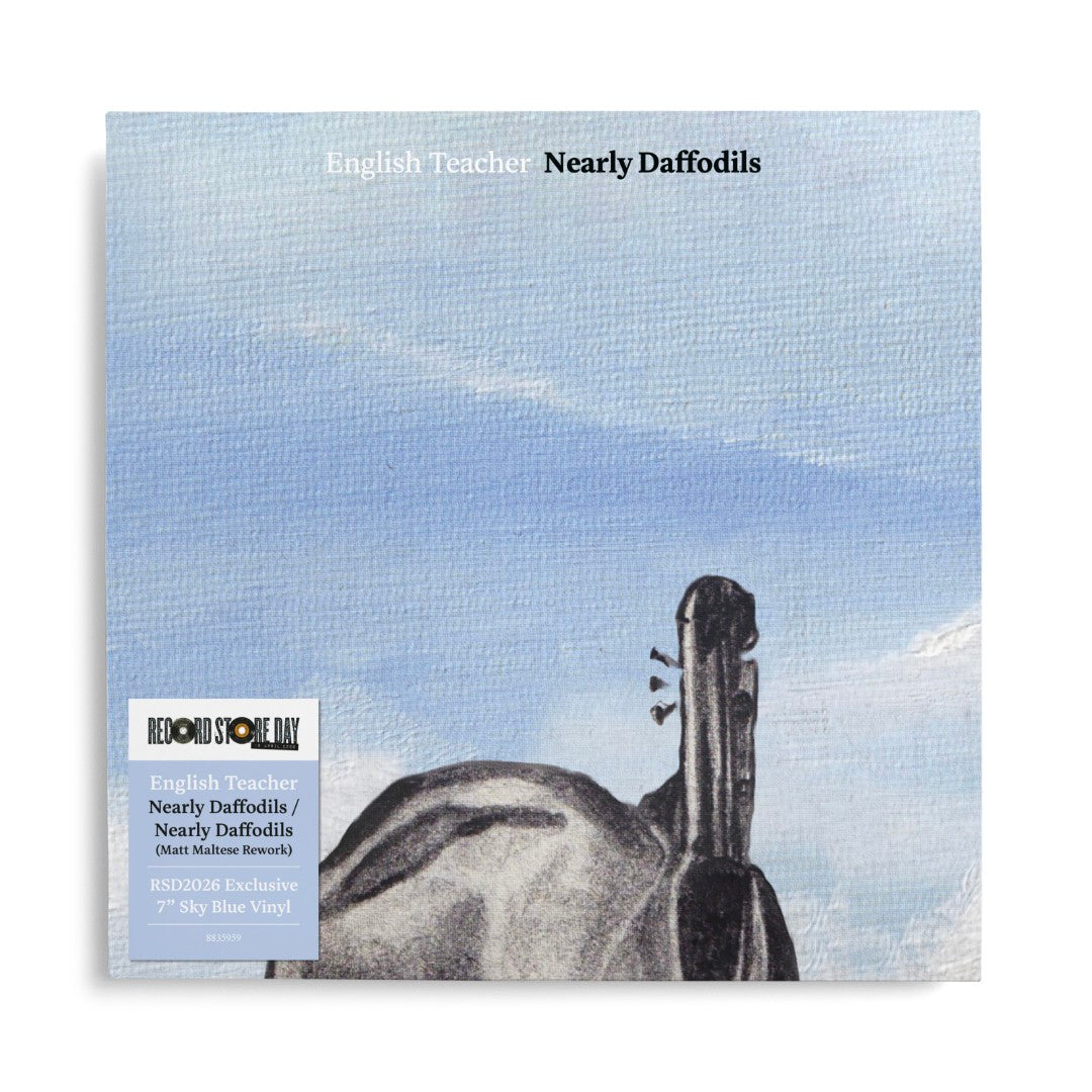 English Teacher - Nearly Daffodils (40g White & Blue Vinyl 7")
