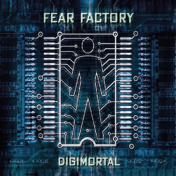 Fear Factory - Digimortal (25th Anniversary Edition) (Blue Splatter vinyl LP)
