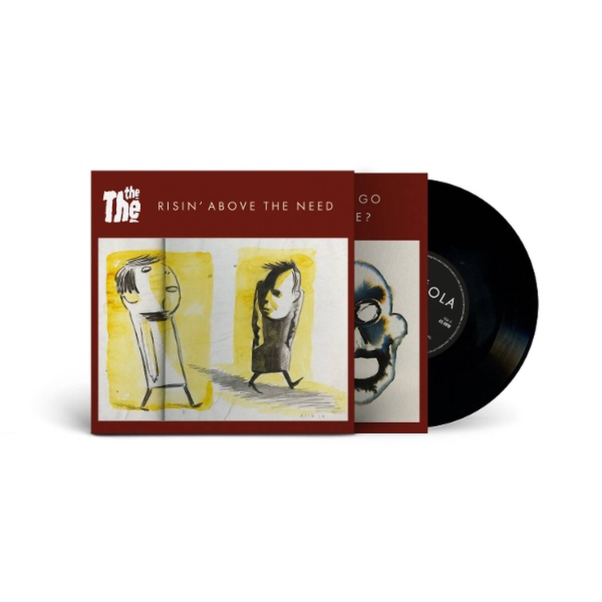 The The - Risin' Above the Need / Where Do We Go When We Die? (7")