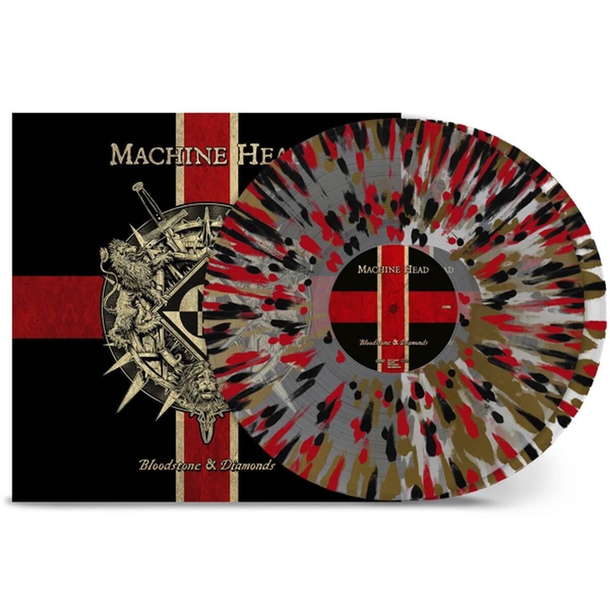 Machine Head - Bloodstone & Diamonds (Clear Red Gold Coloured LP)