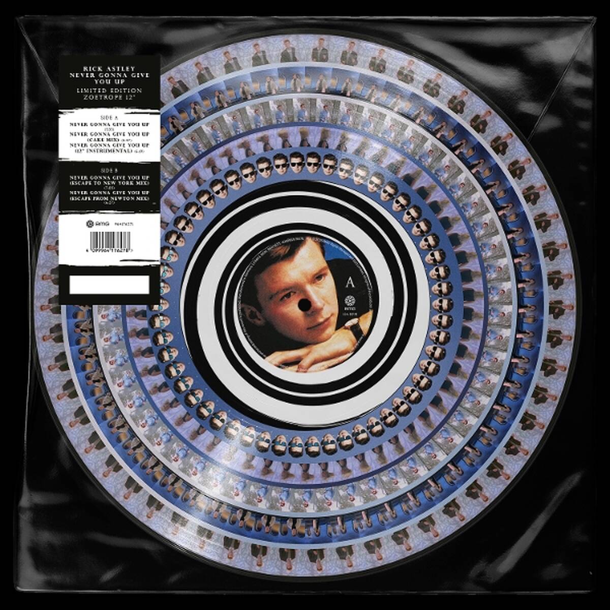 Rick Astley - Never Gonna Give You Up (Zoetrope Picture Disc 12")