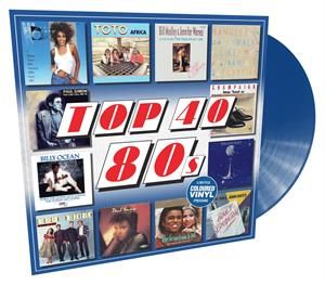 Various Artists - Top 40 - 80s (Cobalt Blue Vinyl)