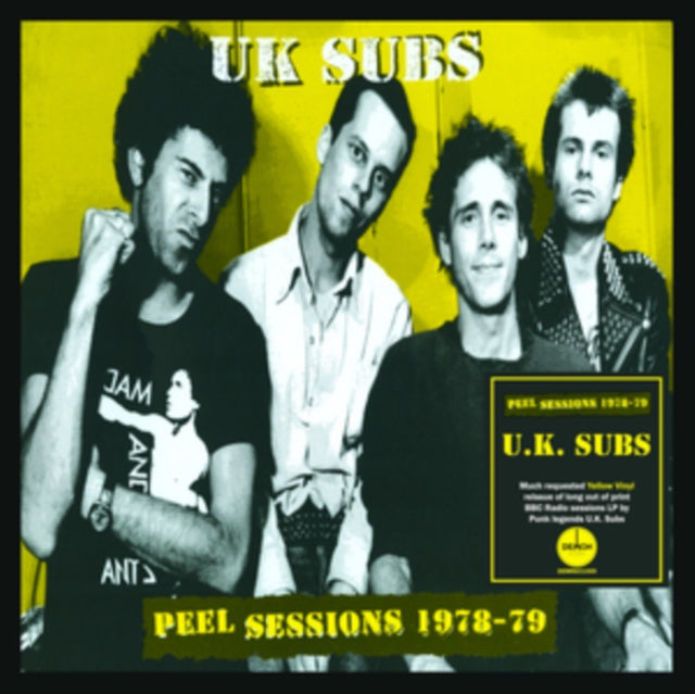 Uk Subs - Peel Sessions (Yellow Vinyl LP)