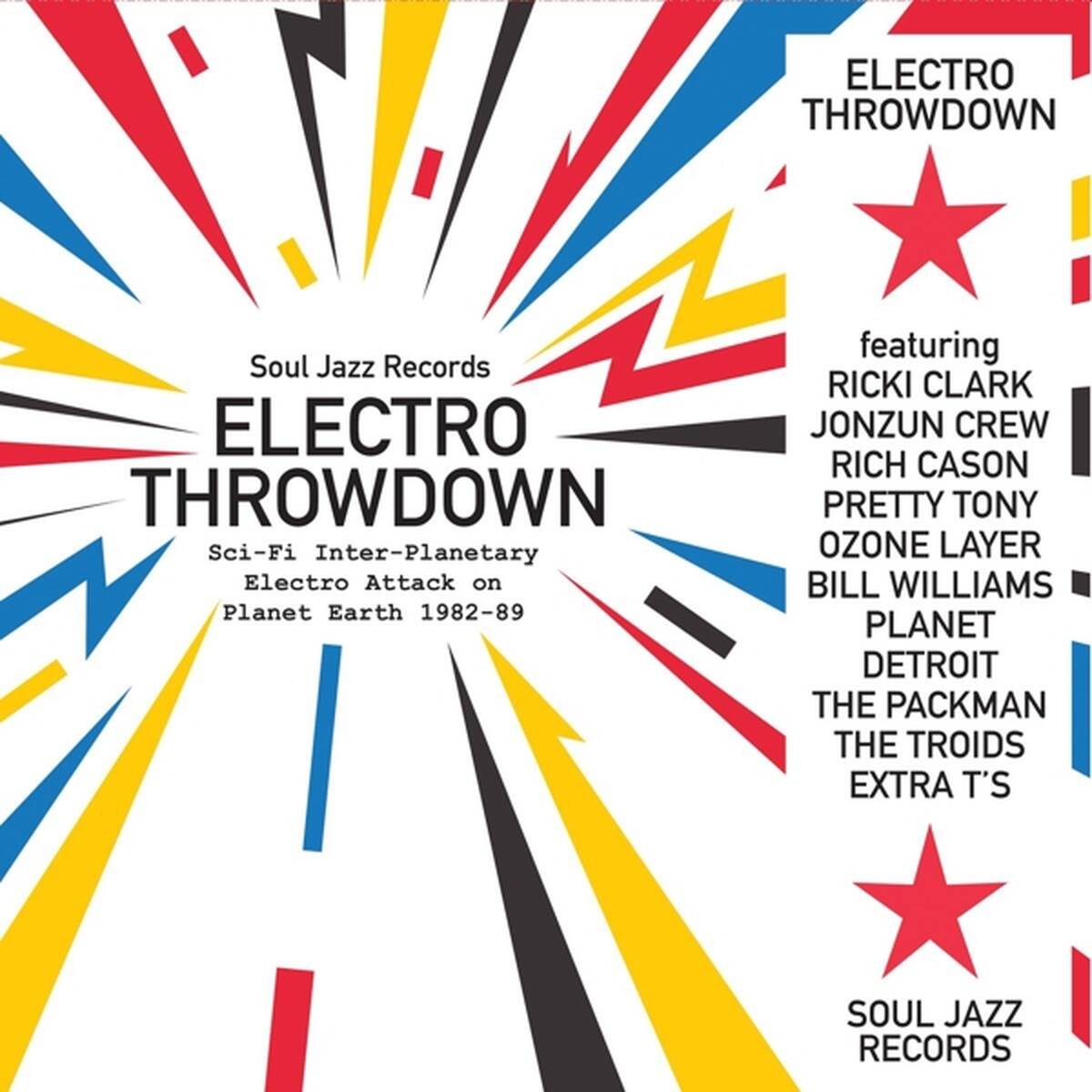 V/A - Electro Throwdown Sci-Fi Inter-Planetary Electro Attack On Planet Earth 1982-89 (LP)