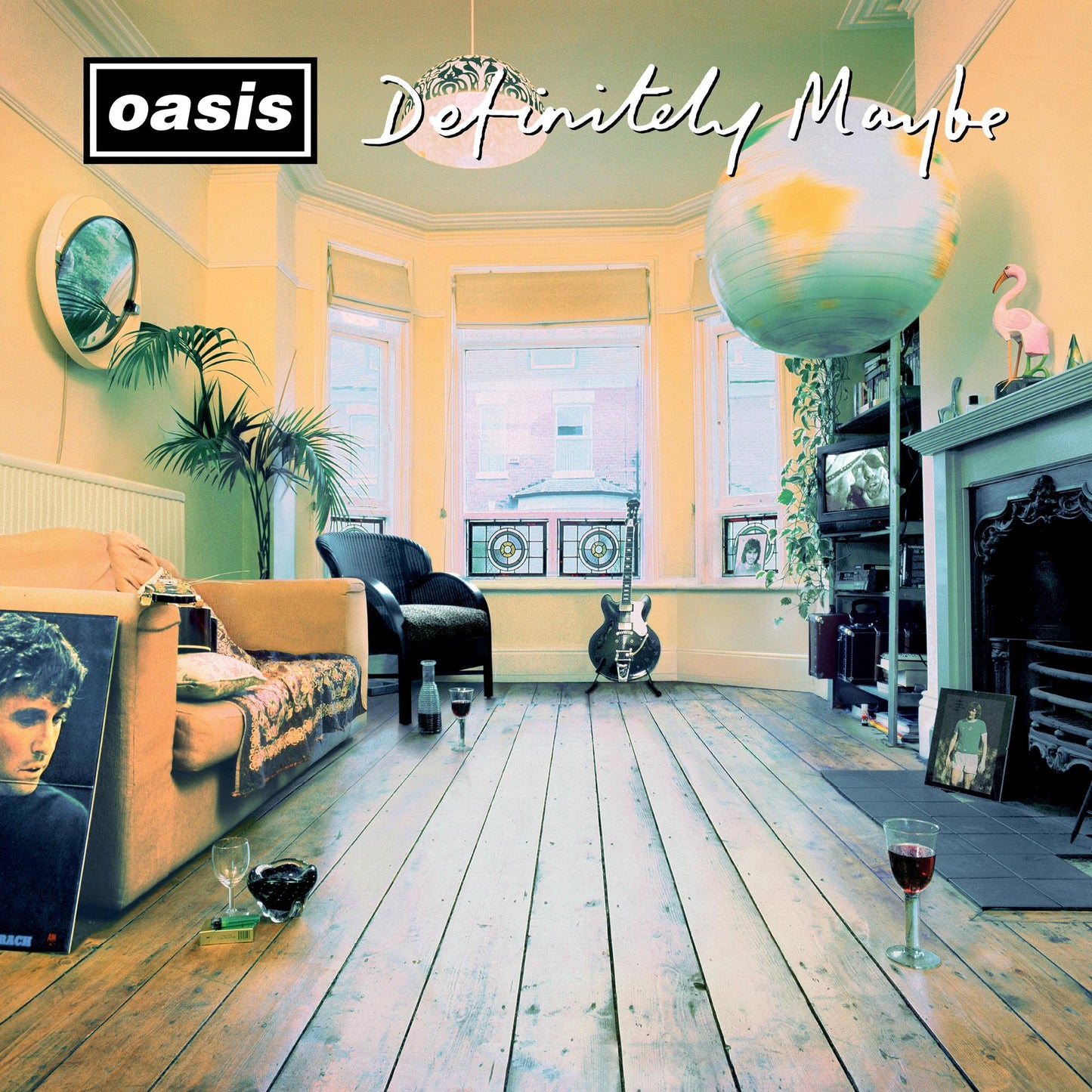 Oasis - Definitely Maybe (Strawberry Cream Vinyl)