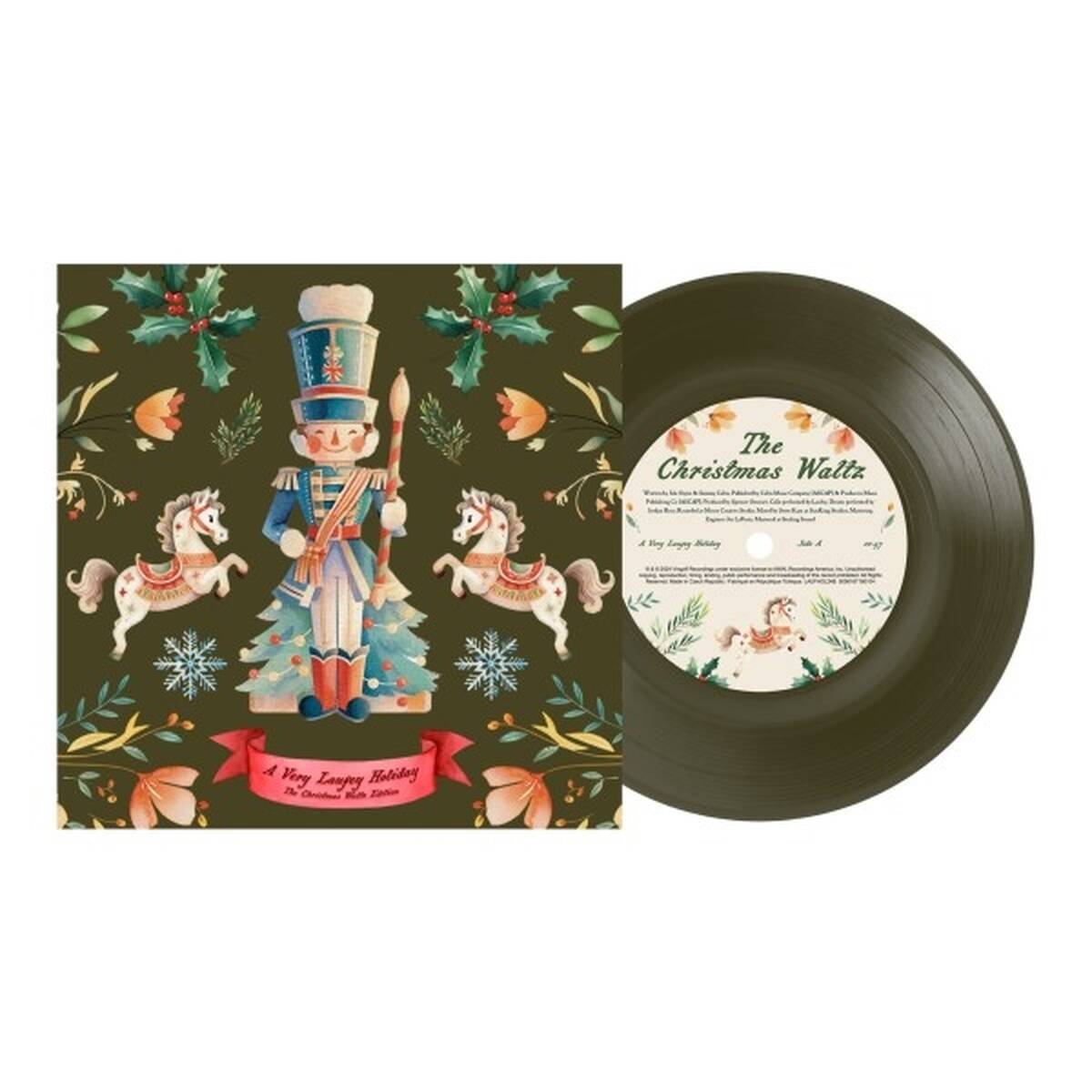 Laufey - A Very Laufey Holiday: the Christmas Waltz Edition (Green Vinyl 7")