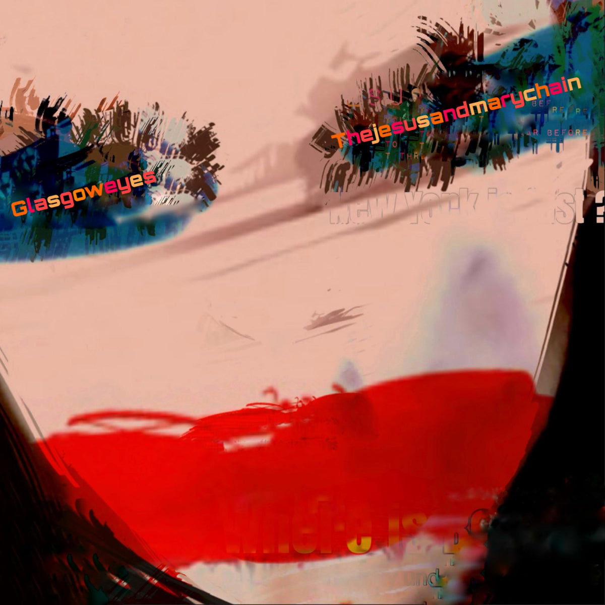 Jesus and Mary Chain - Glasgow Eyes (Blue LP)