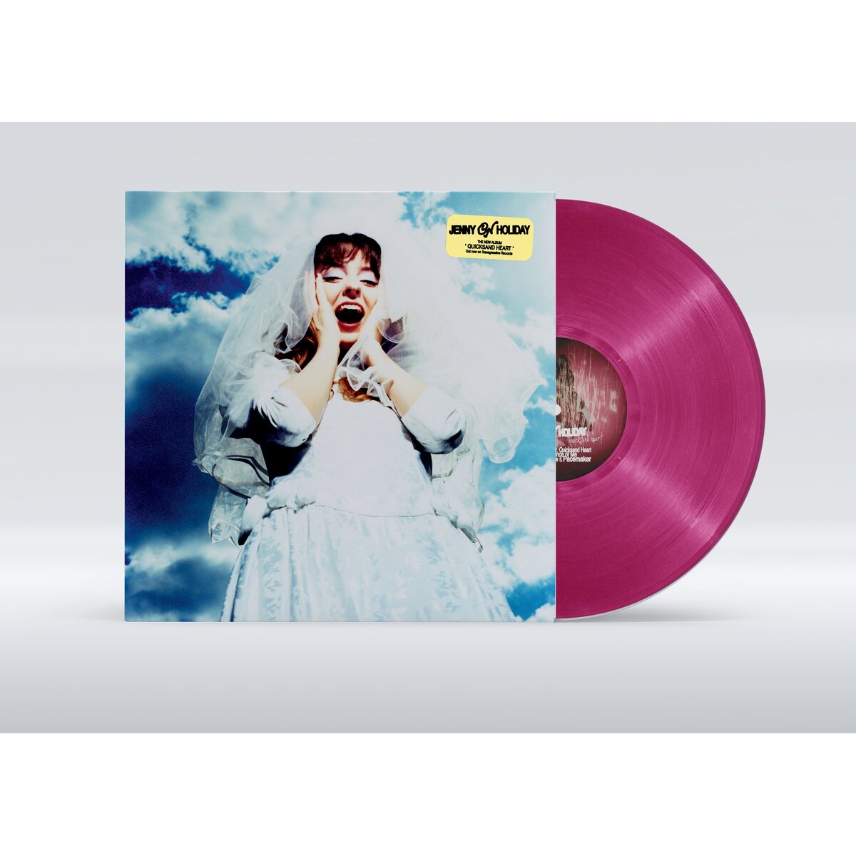 Jenny On Holiday - Quicksand Heart (Magenta Vinyl LP)