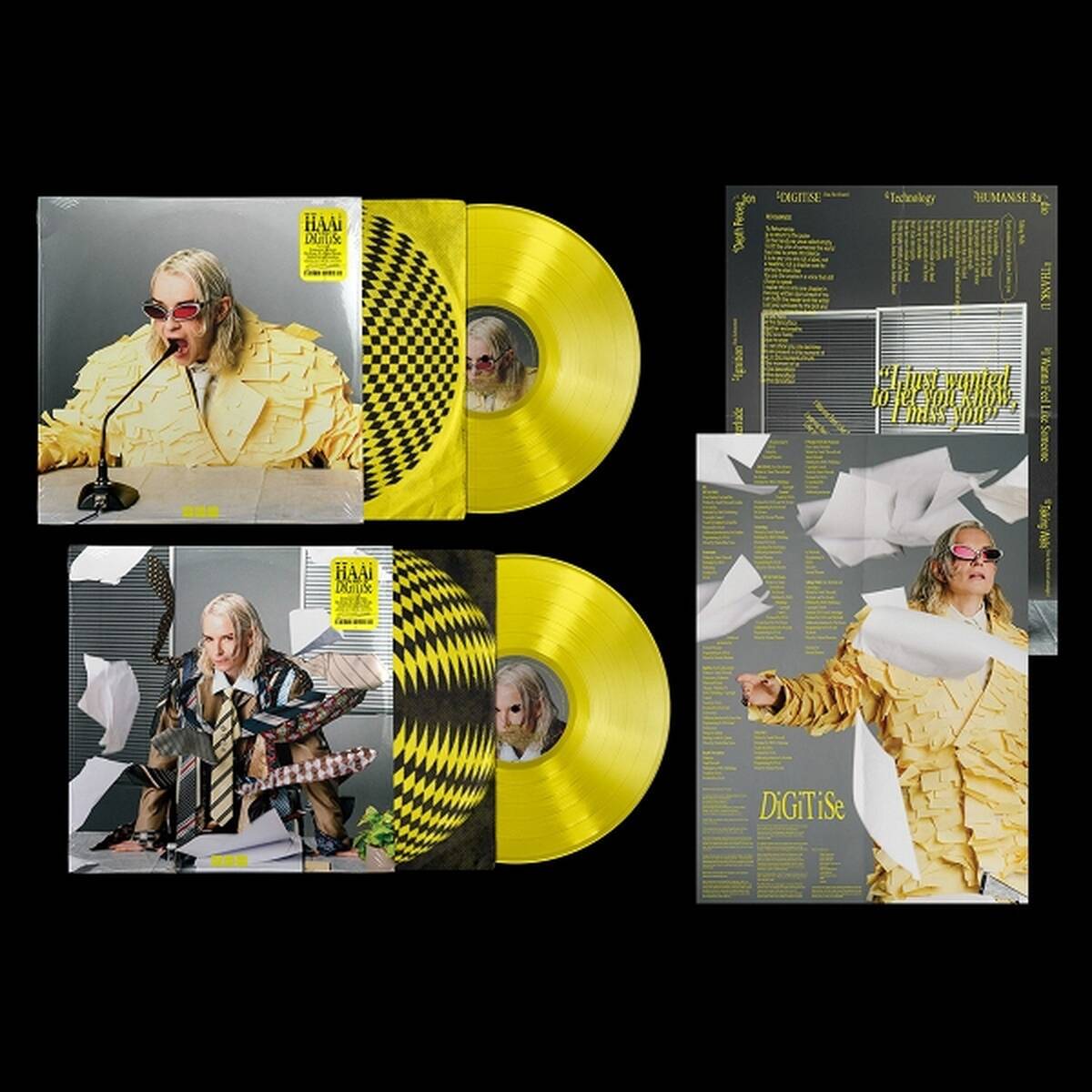 Haai - Digitise (Yellow Vinyl LP)
