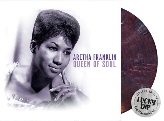 Aretha Franklin - Queen Of Soul (Lucky Dip Marble Vinyl LP)