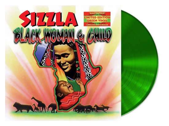 Sizzla - Black Woman & Child (Green Coloured LP)