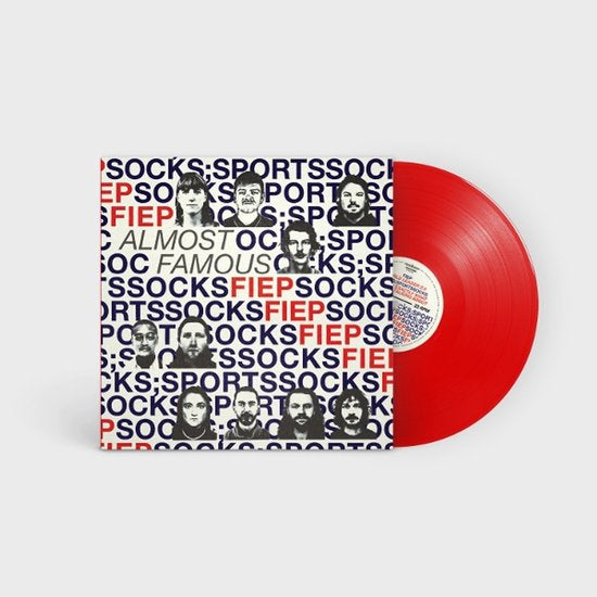 Socks;sportssocks & Fiep & Romy Liz Rose & Nagasaki Swim - Almost Famous (Red Vinyl 7")