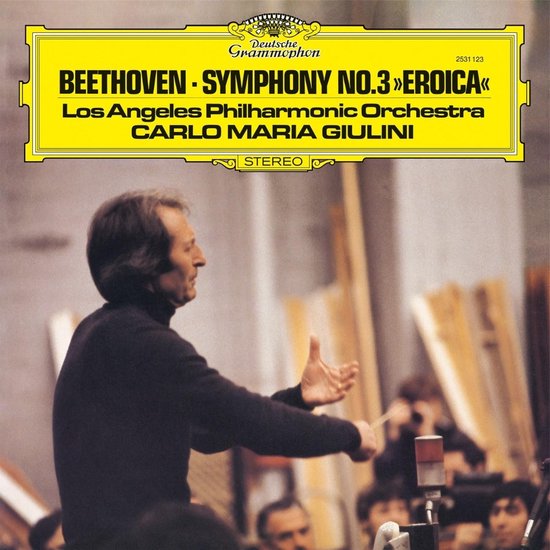 Los Angeles Philharmonic Orchestra & Carlo Maria Giulini - Beethoven: Symphony No. 3 in E-Flat Major, Op. 55 (LP)