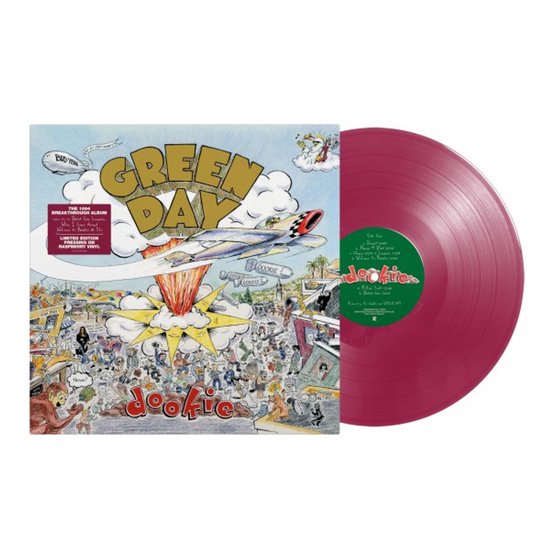 Green Day - Dookie (Raspberry Vinyl LP)
