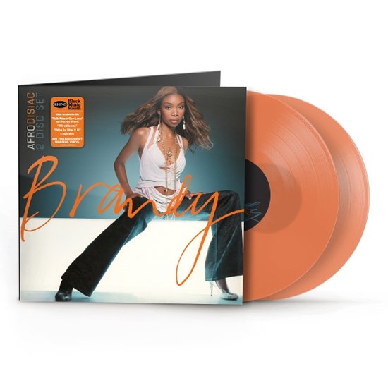 Brandy - Afrodisiac (Orange Coloured LP)
