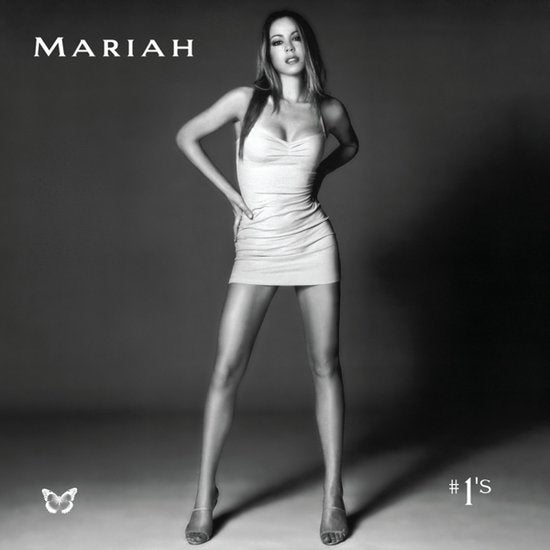 Mariah Carey - #1's (Metallic Silver With Black Swirl Vinyl)