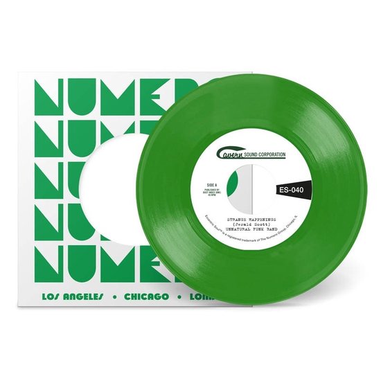Unnatural Funk Band - Strange Happenings (Natural Grass Coloured 7")