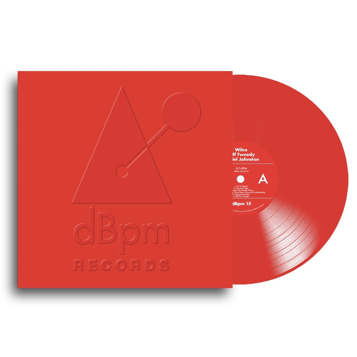 Wilco, Jeff Tweedy, Daniel Johnston - Dbpm 15 (Red Vinyl LP)