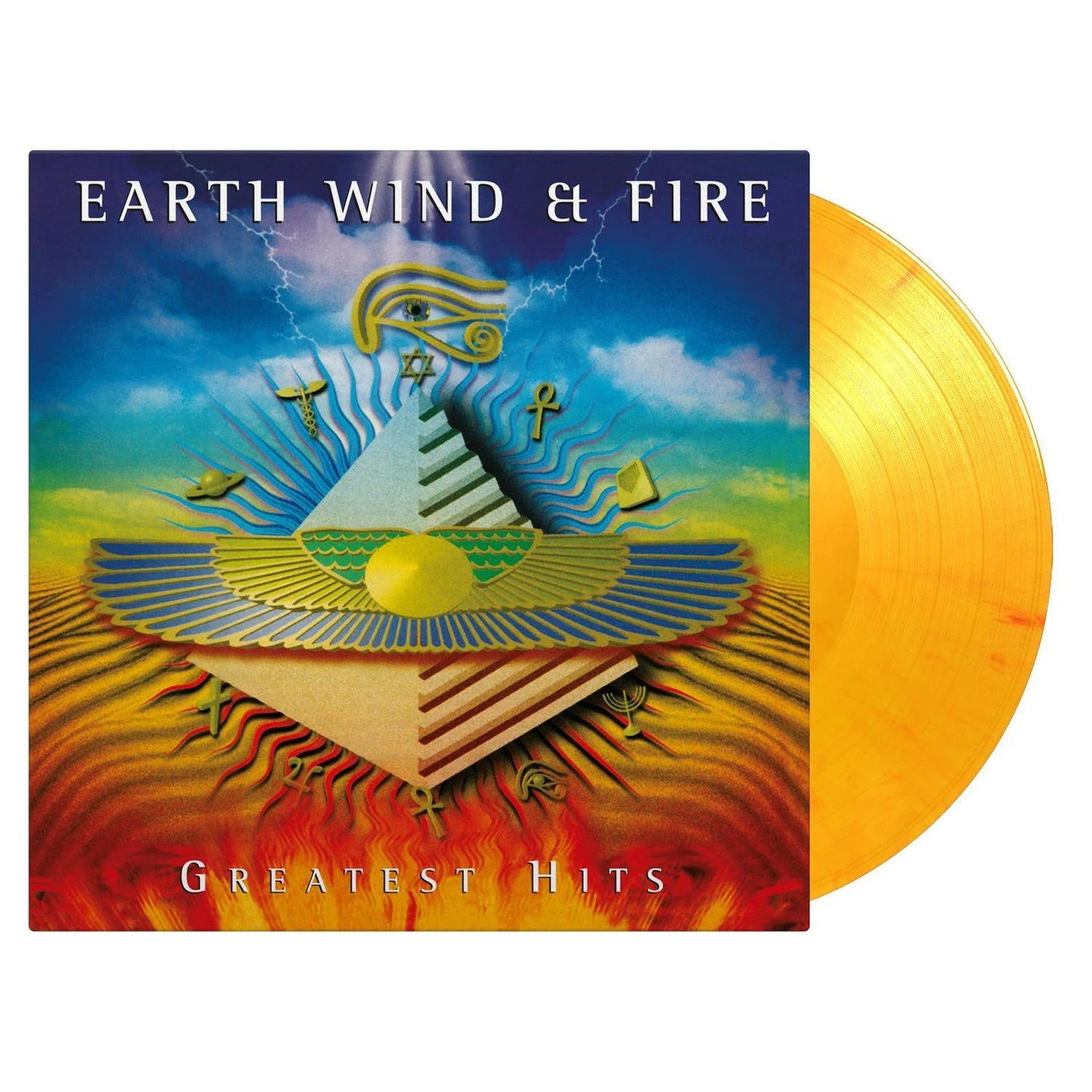 Earth Wind & Fire - Greatest Hits (Flaming Coloured Vinyl)
