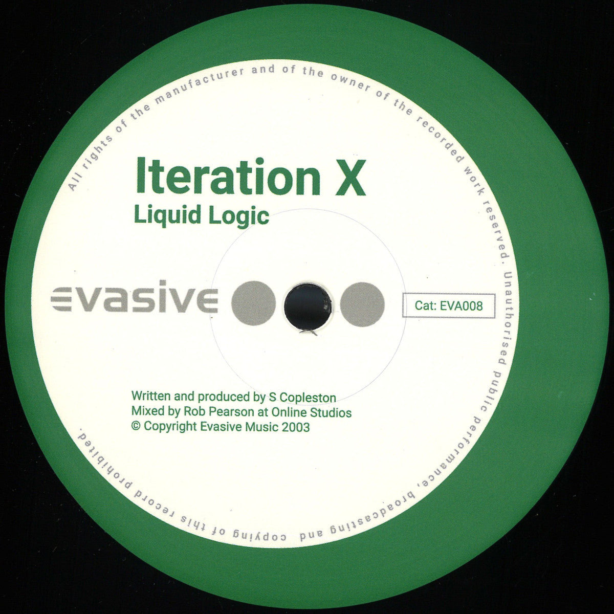 Iteration X - Timecheck / Liquid Logic 2026 REPRESS (12")