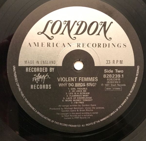 USED - Violent Femmes - Why Do Birds Sing?