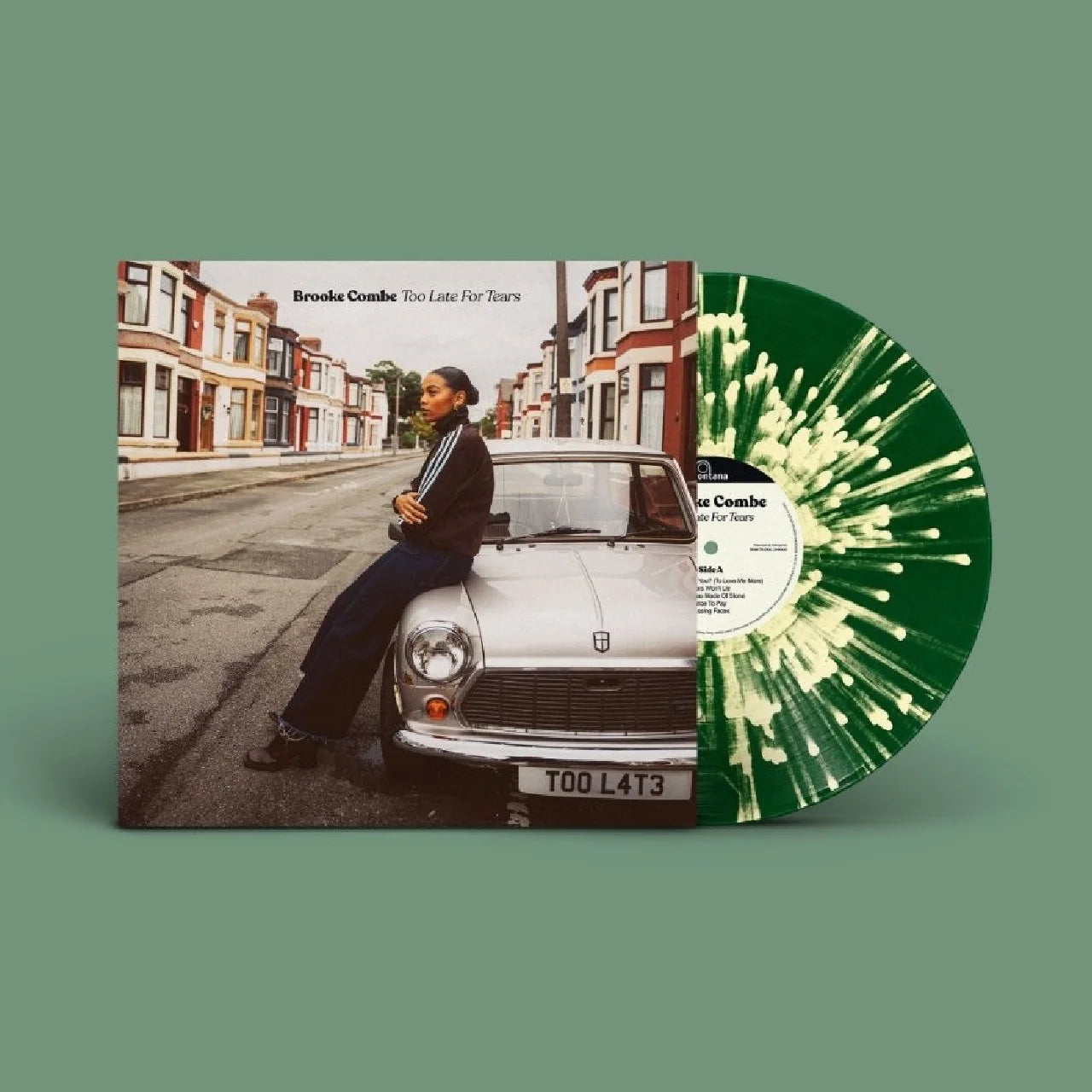 Brooke Combe - Too Late For Tears (Limited Indies Only Green Splatter Vinyl LP)
