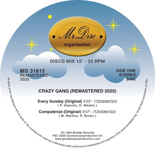 Crazy Gang - Crazy gang (12")