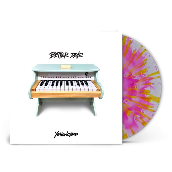 Yellowcard - Better Days (Pink & Yellow Splatter Vinyl + Poster LP)