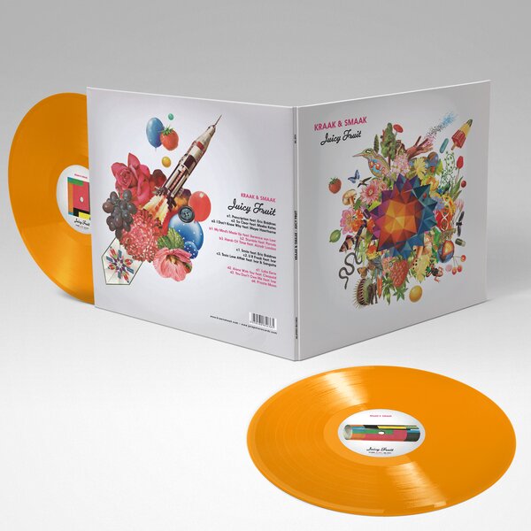 Kraak & Smaak - Juicy Fruit (Orange Vinyl LP)