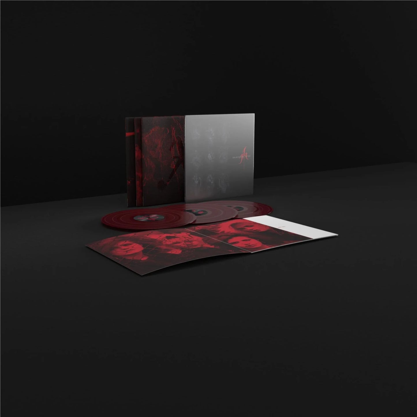 X -mal Deutschland - Gift - The 4AD Years (Transparent Red Coloured LP)