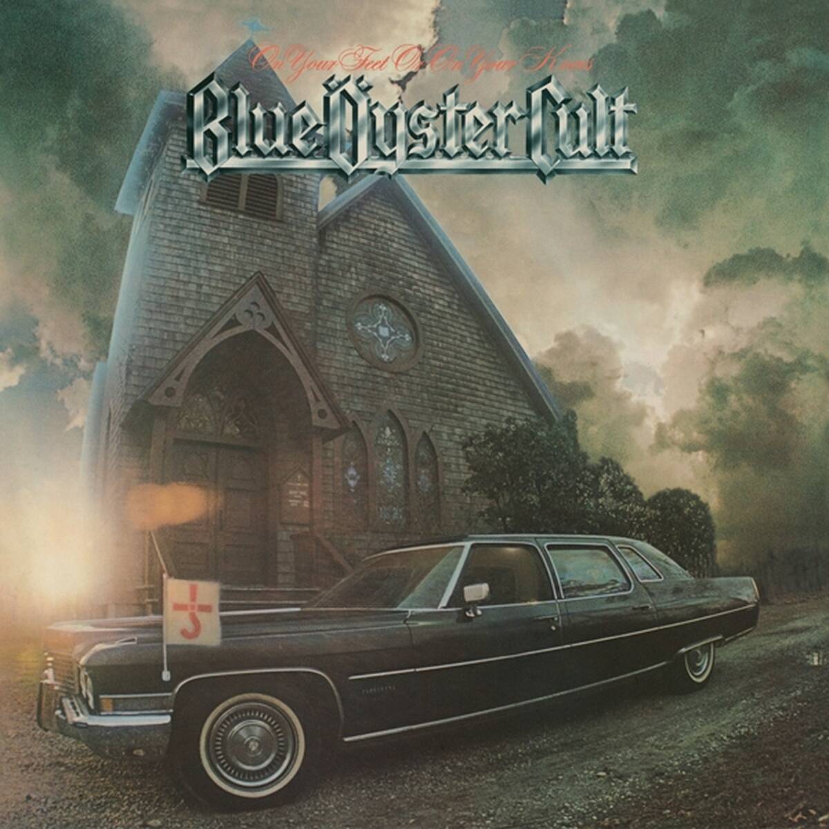 Blue Oyster Cult - On Your Feet Or On Your Knees (Silver & Black Marbled Vinyl)