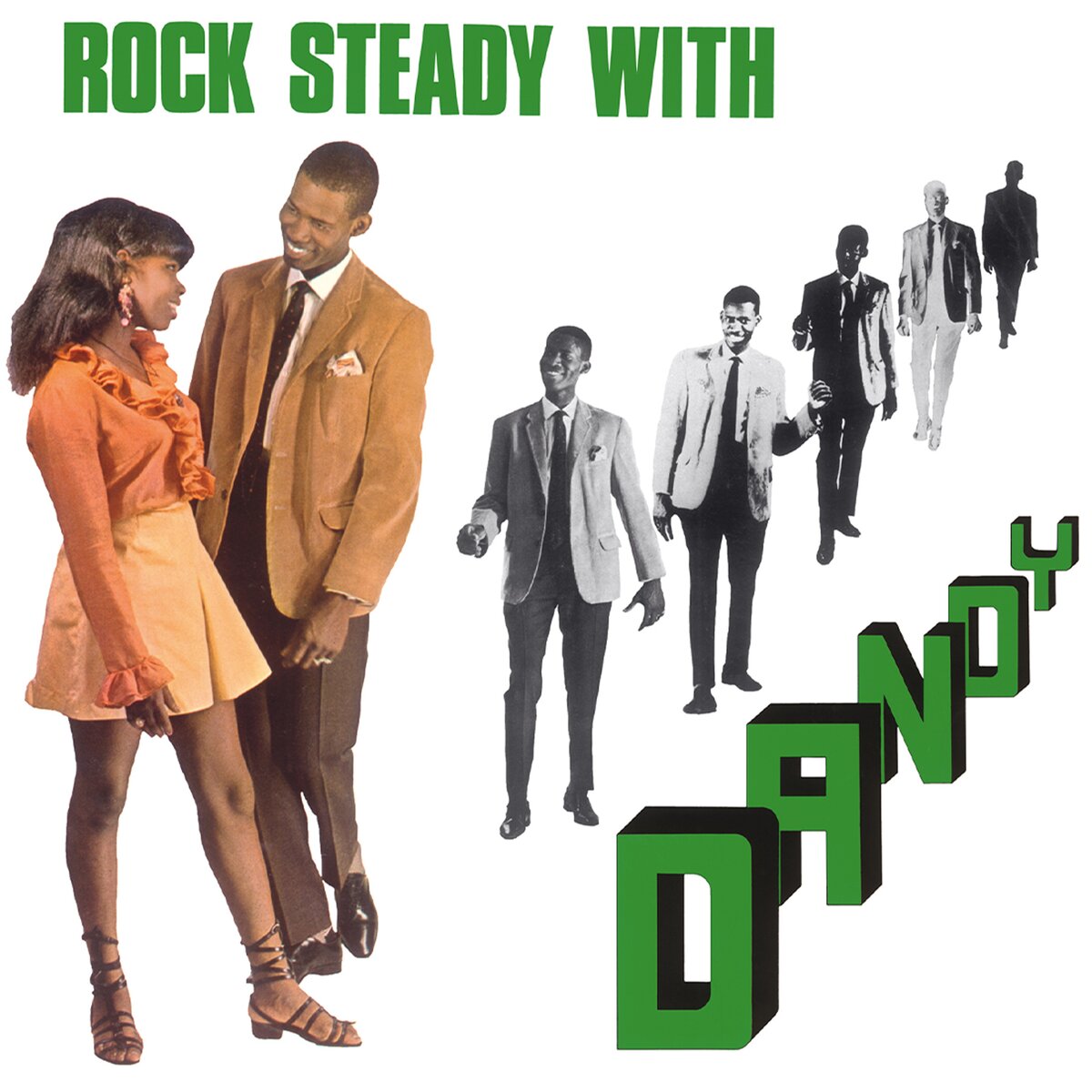 Dandy - Rock Steady With Dandy (Orange Vinyl LP)