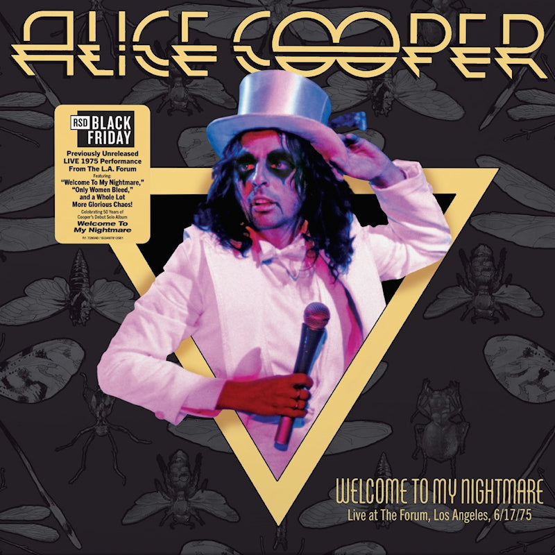 Alice Cooper - Welcome To My Nightmare Live From the Forum 6/17/75 (LP)