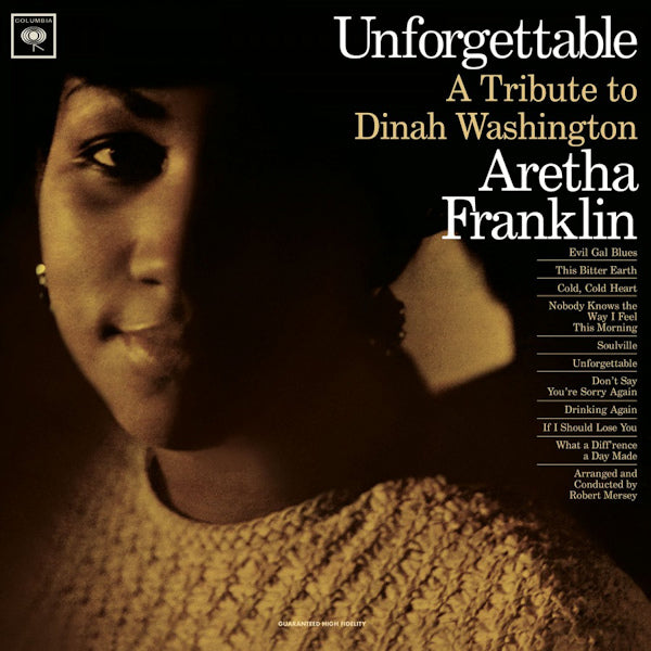 Aretha Franklin - Unforgettable - A Tribute To Dinah Washington (Crystal Clear LP)