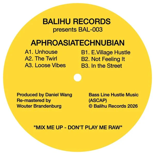 Daniel Wang - APHROASIATECHNUBIAN (12")