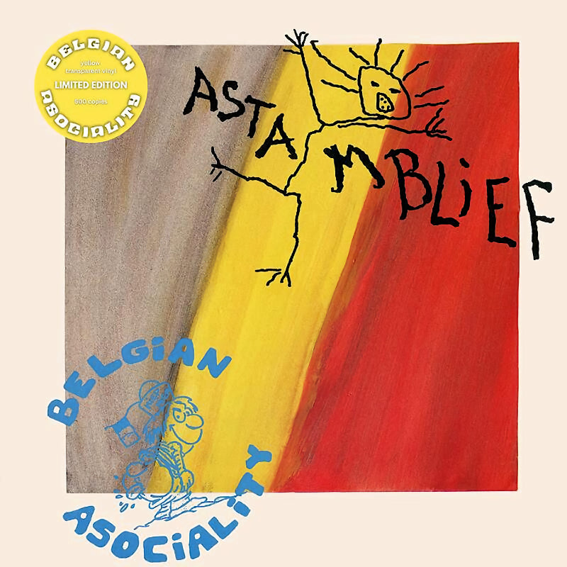 Belgian Asociality - Astamblief (Transparent Yellow Coloured LP)