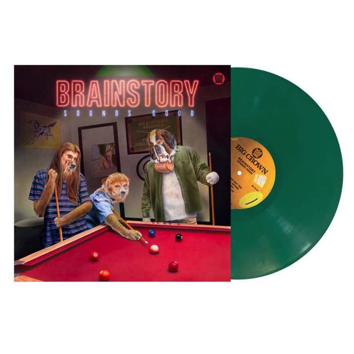 Brainstory - Sounds Good (Green Felt Vinyl)
