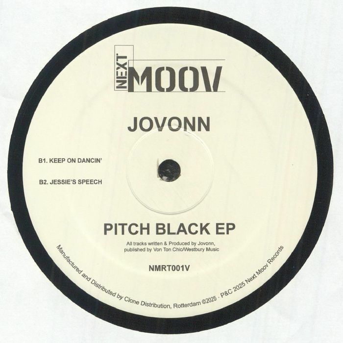 JoVonn - Pitch Black EP (12")