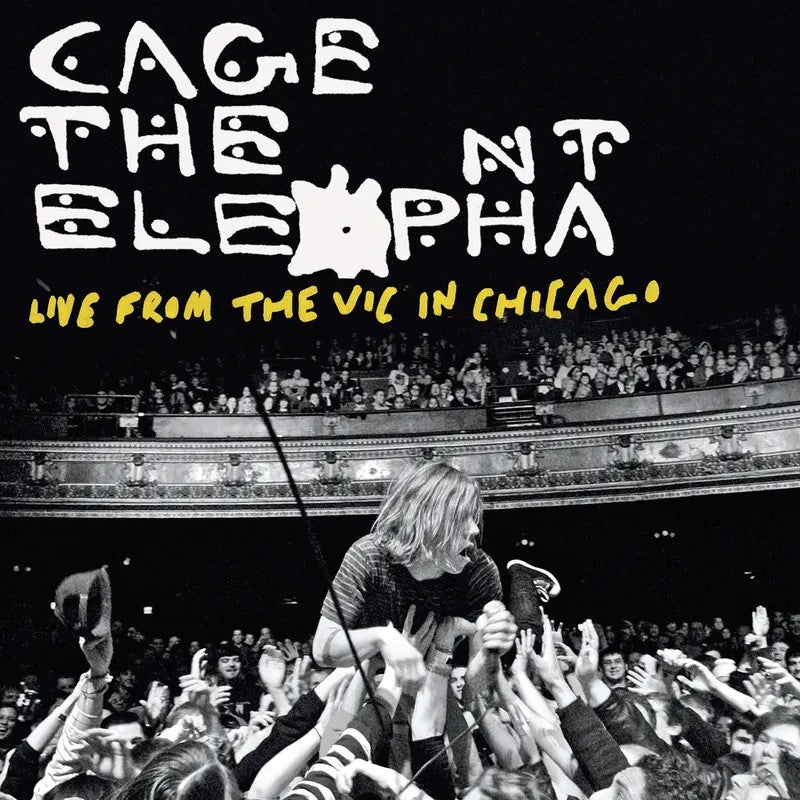 Cage The Elephant - Live From The Vic In Chicago (Yellow and Black Splatter Vinyl LP)